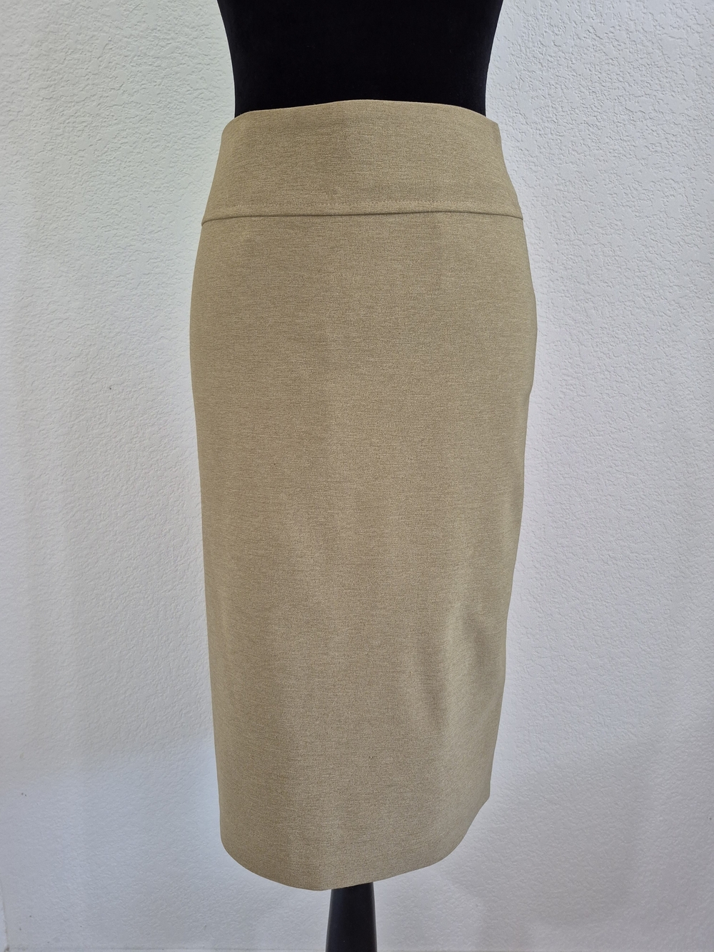 Classic Tan Pencil Skirt